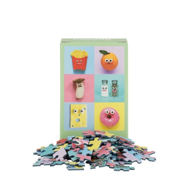 Happily Puzzles Foodies - 99 Piece Mini Jigsaw Puzzle