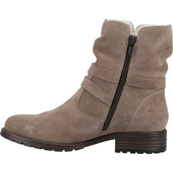 Hush Puppies Piper Women's Ankle Boots in Taupe