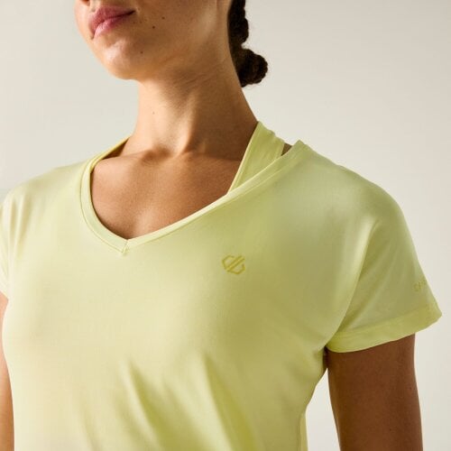 Dare 2B Womens Vigilant Active T-Shirt - Wax Yellow