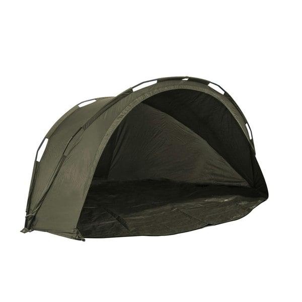 1 Man Carp Fishing Bivvy Tent - UV & Waterproof Outdoor Shelter Cover & Pegs - LoopsDirect