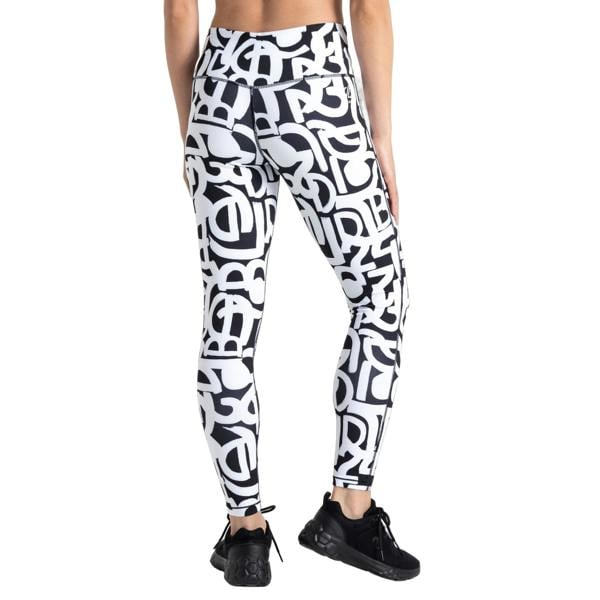 Dare 2B Womens/Ladies Influential Graffiti Leggings - Black/White - 