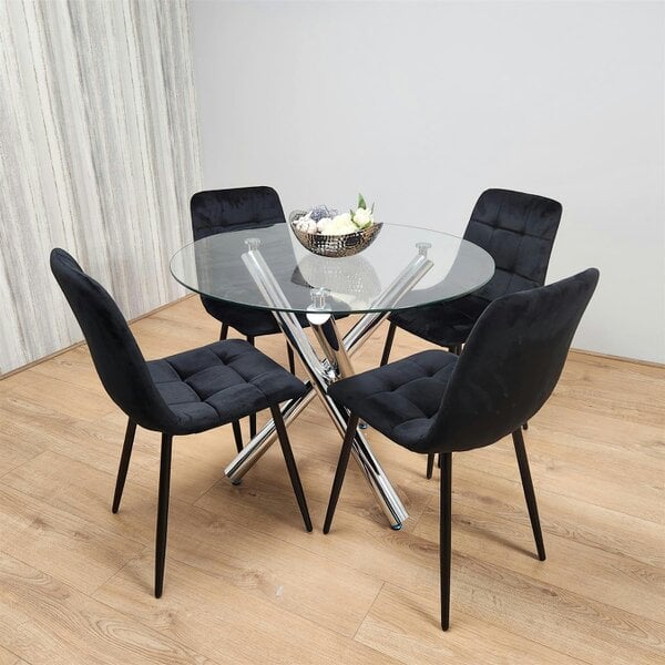 Kosy Koala Dining Table Set with 4 Chairs Dining Room and Kitchen table set of 4