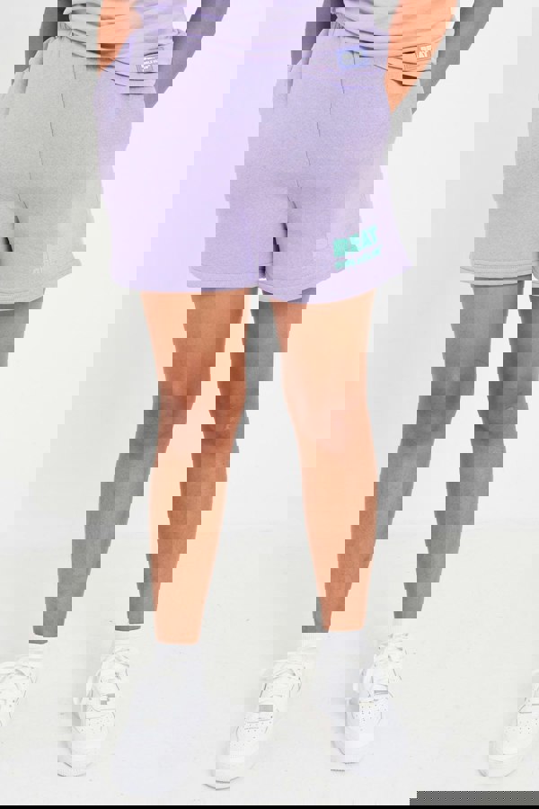 Beat Girlz Club Arabia Sweat Shorts - Lilac