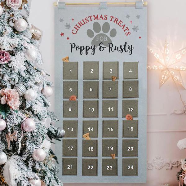 Personalised Pet Advent Calendar - alternative angle
