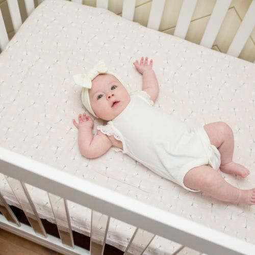 Lulujo -Cotton Cot Fitted Sheet - Dragonfly