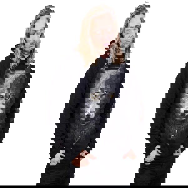 WOLF CHI - Side Pocket Hoody Black - Spiral USA