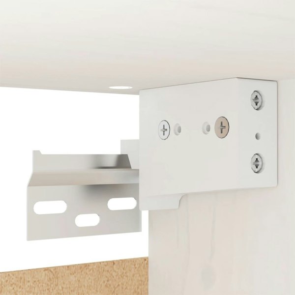 Berkfield Wall Cabinets 2 pcs White 30x30x100 cm Solid Pinewood