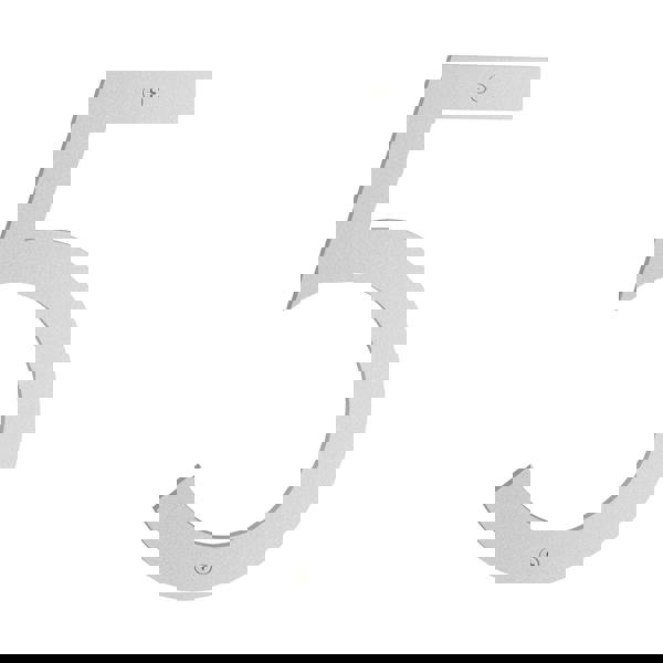 Matt grey house number 5