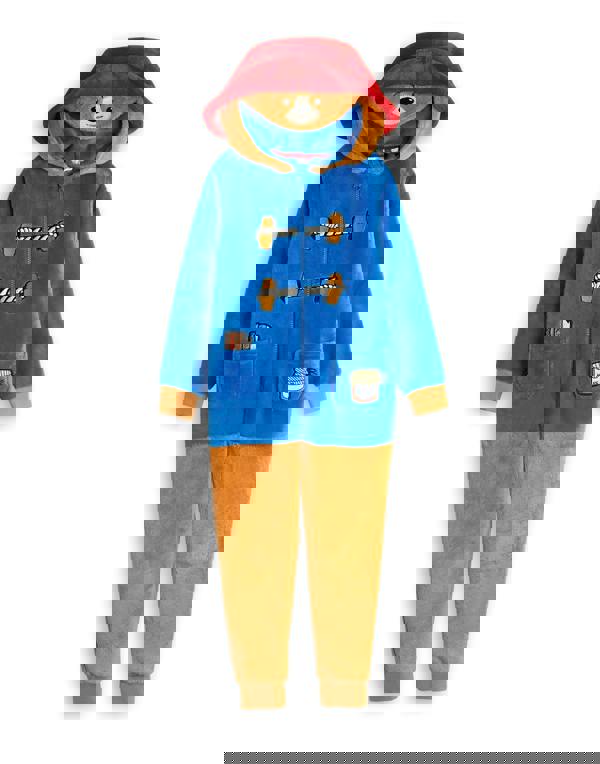 Paddington Bear Unisex Kids Blue Character Onesie