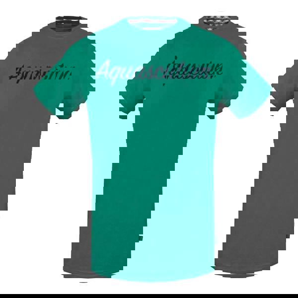 Aquascutum Mens Signature Logo T-Shirt - Green