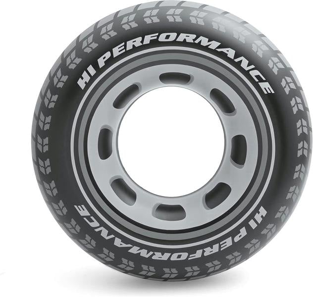 smartbies Intex 36" Radial Champs Pool Tyre Tube | Durable Outdoor Swimming Pool Float