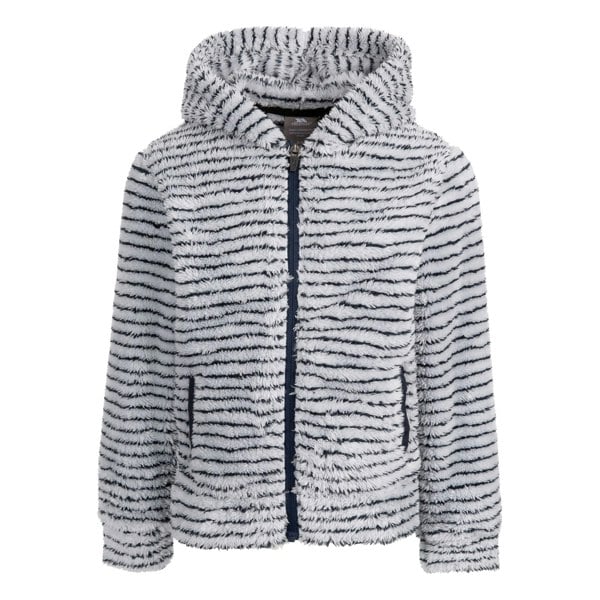 Trespass Childrens/Kids Wonderful Stripe Fleece Jacket - Navy