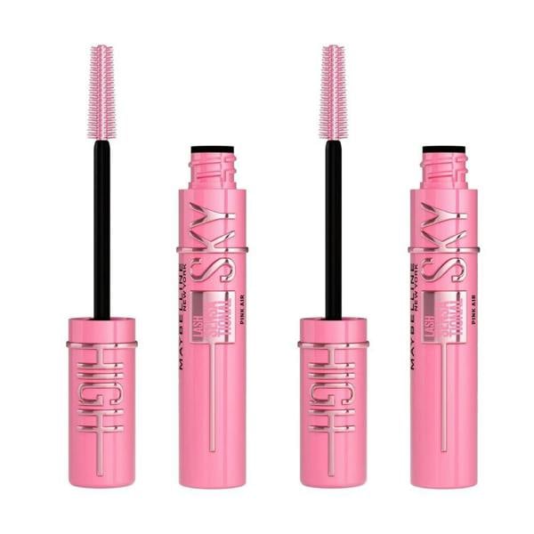 Maybelline New York 2 x Maybelline Lash Sensational Sky High Mascara 7.2ml - Pink Air