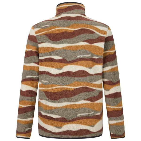 Regatta Mens Frankie Mountain Range Borg Full Zip Fleece Jacket - Coffee Grounds - 
