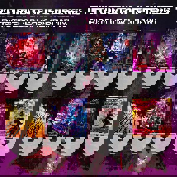 Perturbator 'Lustful Sacraments' 2LP Frosted Clear Vinyl