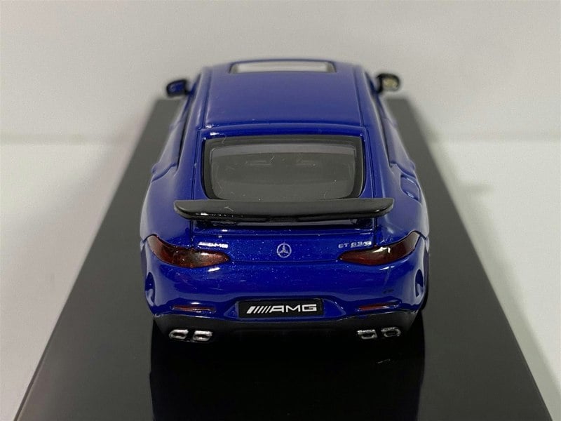 mercedes benz amg gt63 s lhd 2019 metallic blue 1:64 scale paragon 55281l