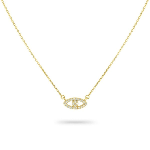 Gold Trip Lucky Evil Eye Necklace