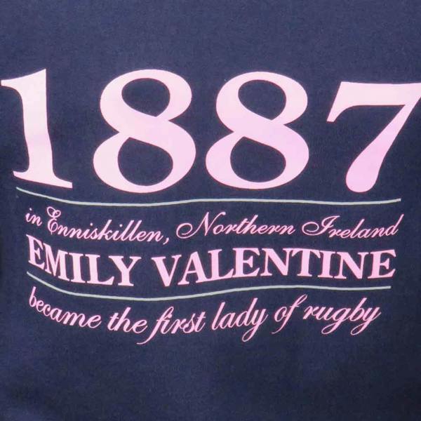 Ellis Rugby Womens Rugby Long&nbsp;Hoodie Emily Valentine Navy