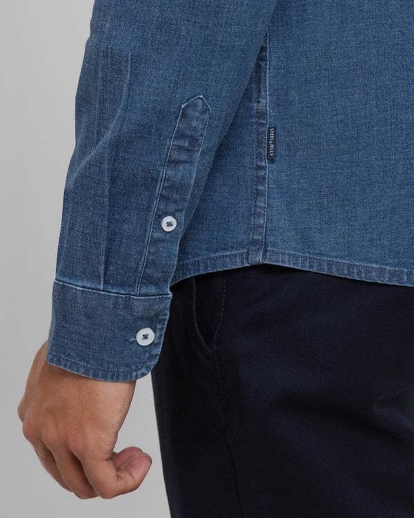 Steel & Jelly Bruera - Denim Long Sleeve Shirt