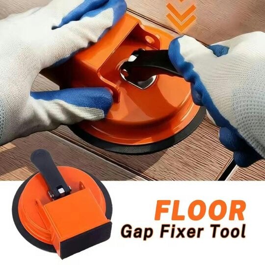 Havendro Heavy Duty Floor Gap Fixer Tool With Rubber Mallet, Iron Body&Strong Suction Cup