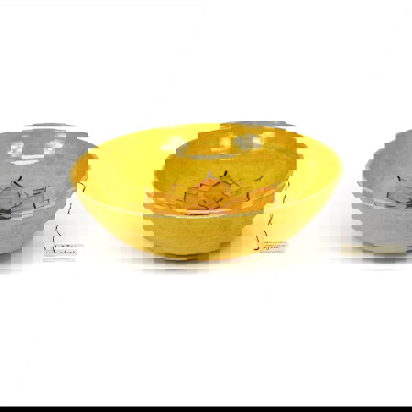 Verano Spanish Ceramics Sunflower - Large Round Bowl