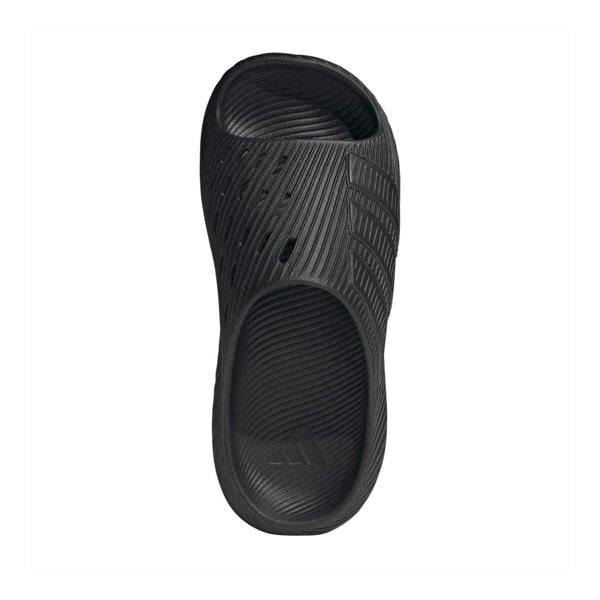 Adidas Mens Adilette Shower Rubber Sliders - Triple Black - 