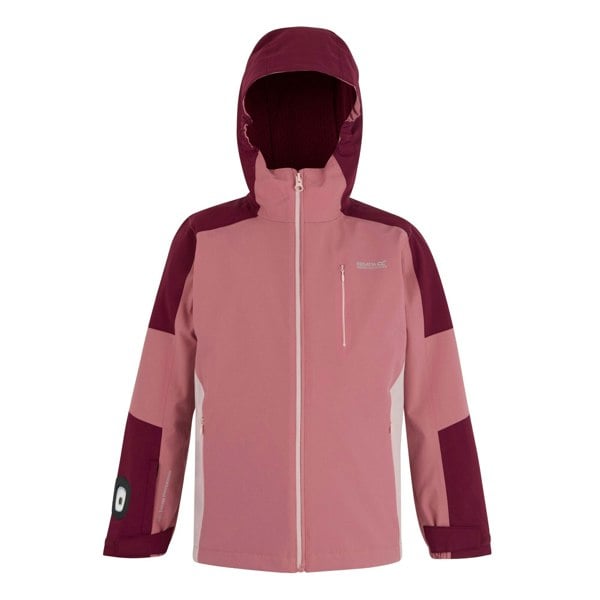 Regatta Girls Trekktain 3 in 1 Jacket - Dark Pimento/Dusty Rose/Lotus