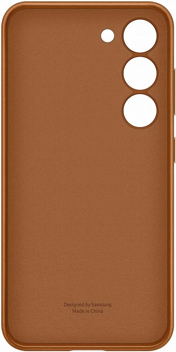 Samsung Galaxy S23 Plus Leather Case Camel - EF-VS916LAEGWW