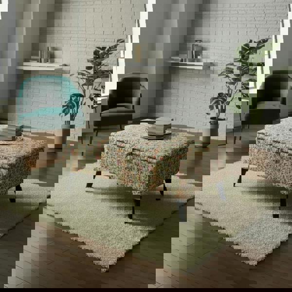 Comfortable bench seating with storage space for small UK flats and apartments