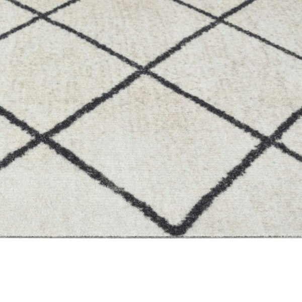 Berkfield Kitchen Rug Washable Square 60x180 cm Velvet