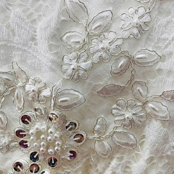 Boho Dreams Dress - Ivory Applique - UK Flower Girl Boutique