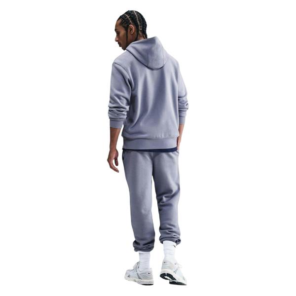 Nike Mens Club Fleece Pullover Hoodie - Ghost/White - 