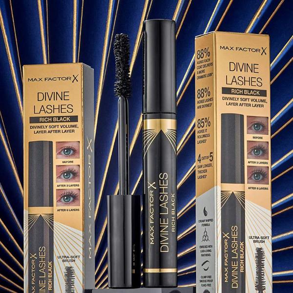 Max Factor 3 x Max Factor Divine Lashes Mascara 8 ml - 001 Rich Black