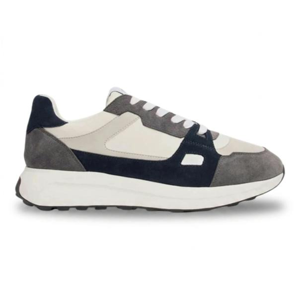 House of Cavani Albany - Men's Grey Breathable Mesh Casual Sneakers
