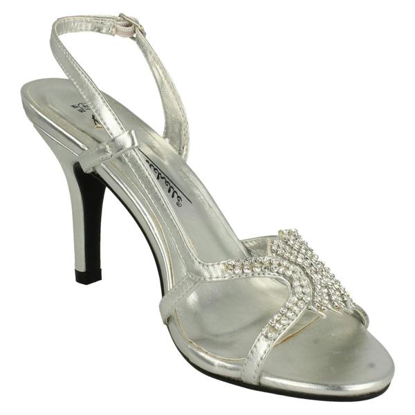 Anne Michelle Ladies Anne Michelle Strappy Heeled Sandals