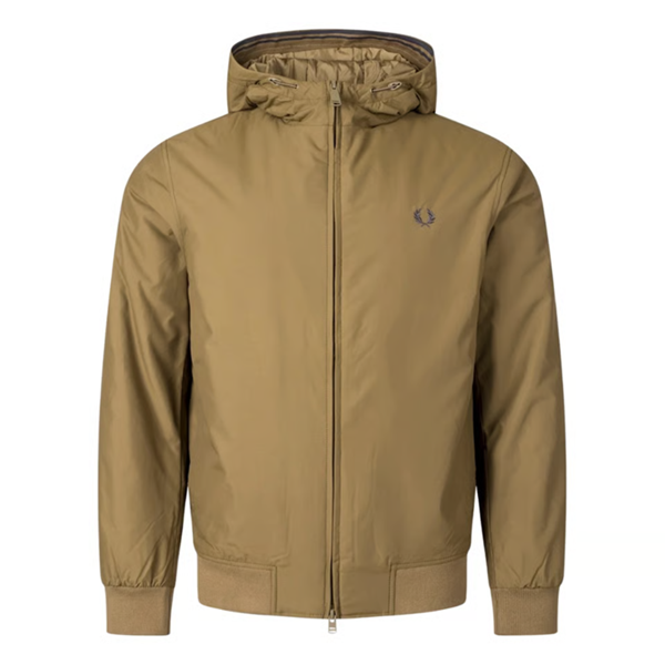 Fred Perry Unisex Adult Brentham Padded Jacket - Brown Stone