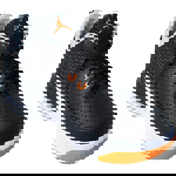 Nike Air Jordan Max Aura 5 GS Trainers Dz4352  008 - Black Magma Orange Wolf Grey 008 - Photo 3