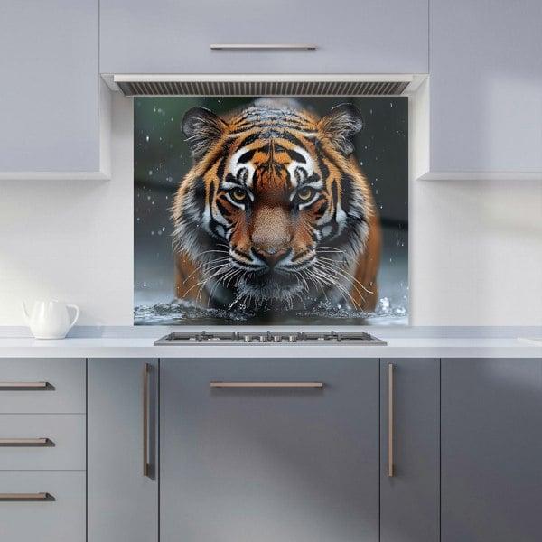 Warren Reed Tiger Glass Kitchen Splashback - 00009