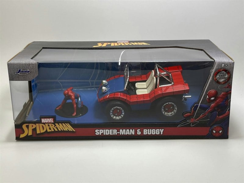 Jada Marvel Spiderman Figure and Buggy 1:24 Scale 33729 253225030