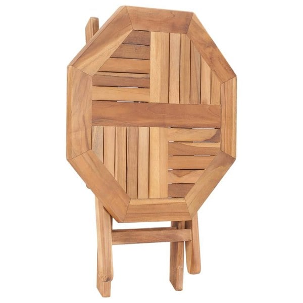 Berkfield Folding Garden Table 45x45x45 cm Solid Teak Wood