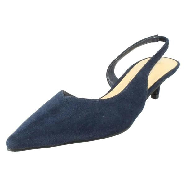 Spot On Ladies Spot On Slip On Evening Shoes F00490
