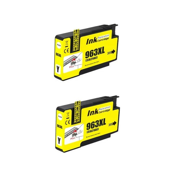 2x HP 963XL Yellow Compatible Ink Cartridge