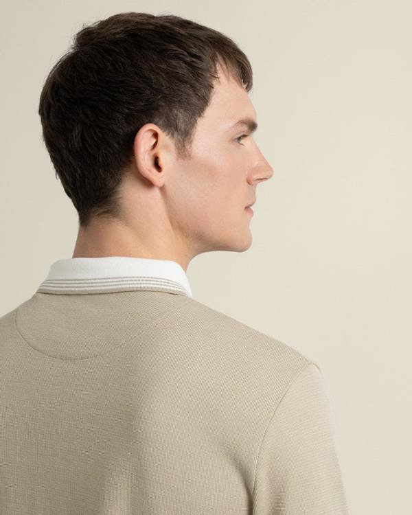 Larsson & Co Nilsson - Contrast Rib Polo Shirt