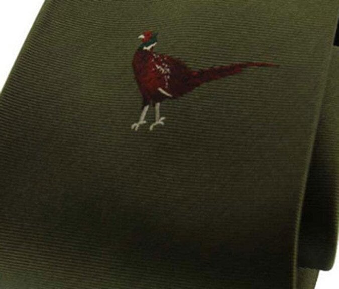 Soprano Ties Soprano Single Pheasant Silk Tie