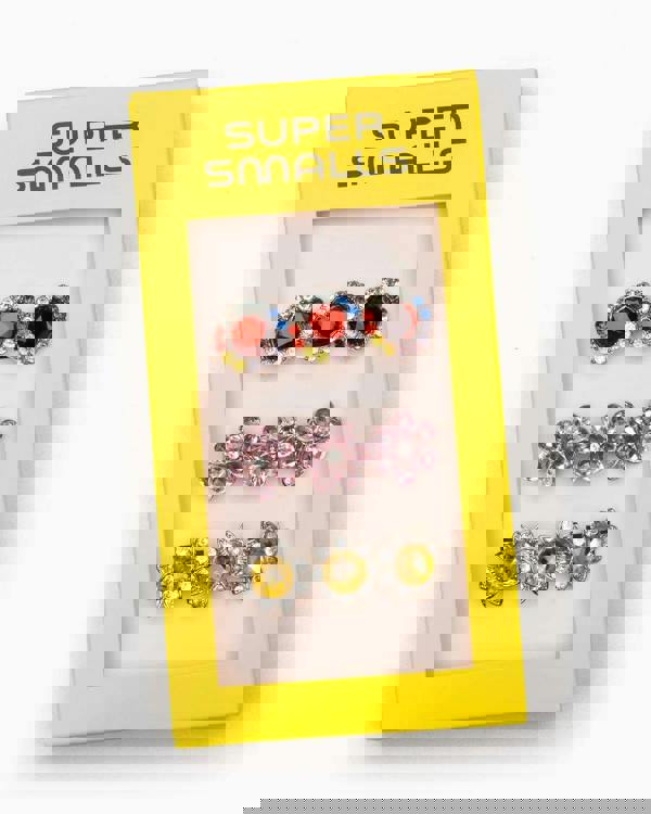 Super Smalls Girls Ballet Recital Gem Hair Barrettes in Multicolour