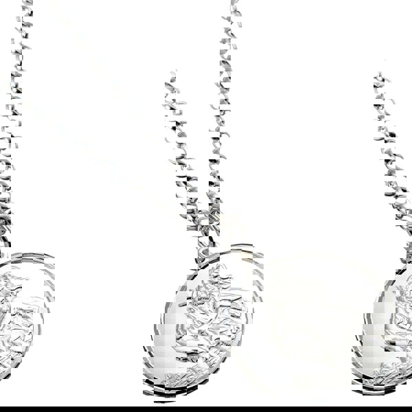 Sterling Silver St. Christopher Necklace - MYLEE London