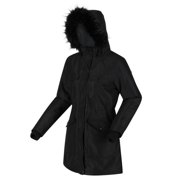 Regatta Womens/Ladies Samiyah Insulated Parka - Black - 