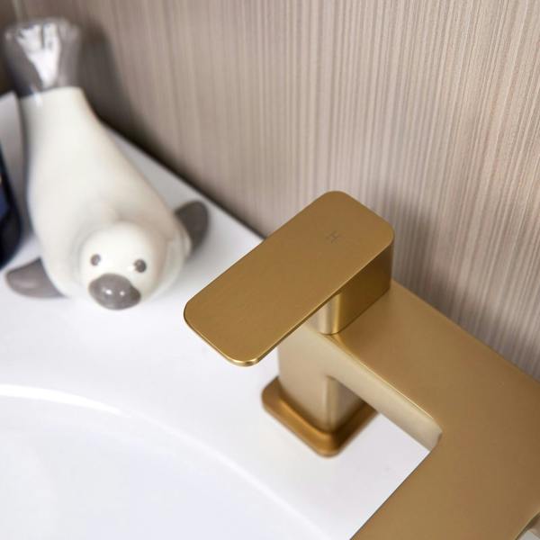Flode Glan | Bath Filler | Brushed Brass