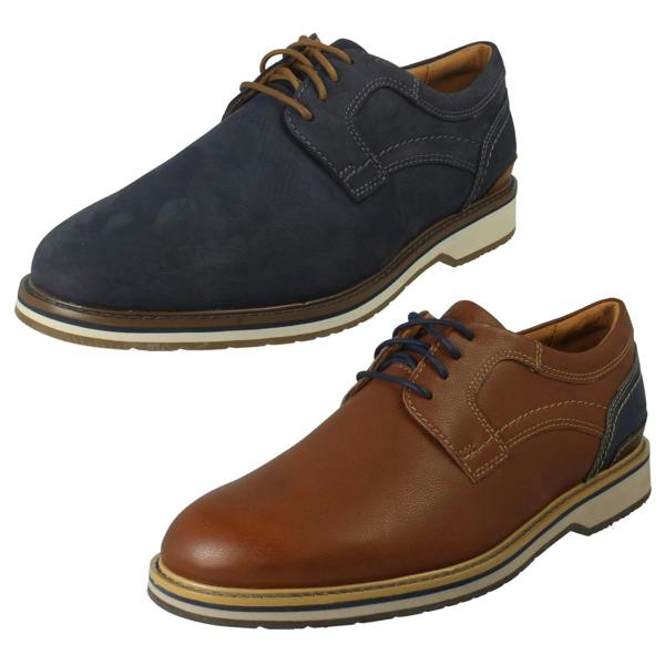 Clarks Mens Clarks Smart Casual Lace Up Shoes Monahan Plain