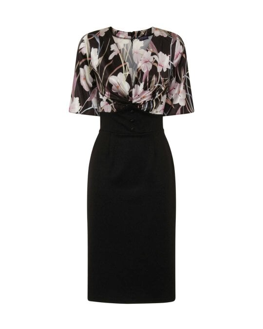 HotSquash Short Sleeve Cocktail Dress